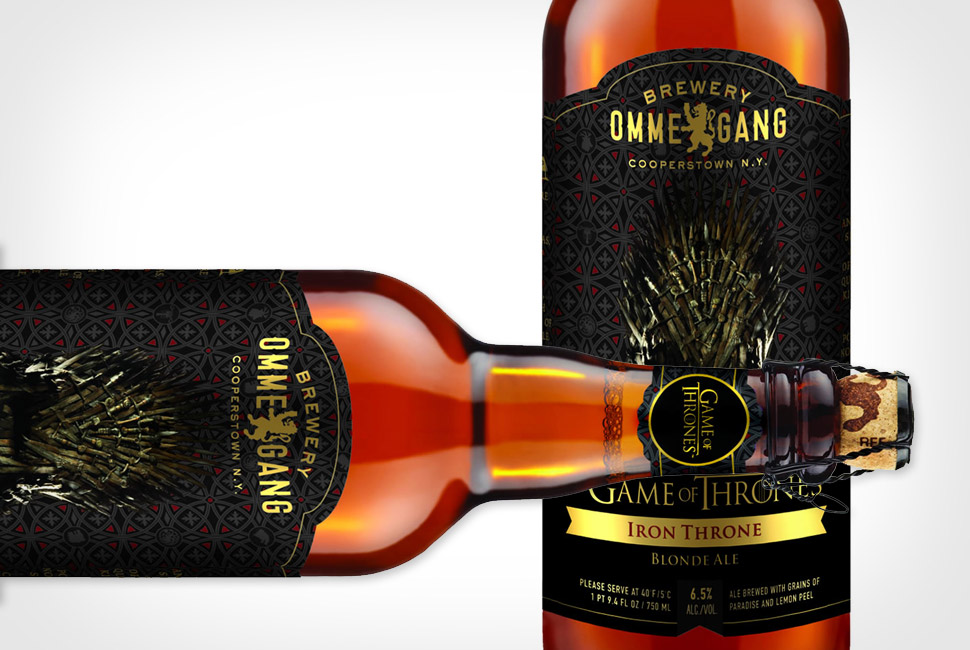 ommegang iron throne - Brewe Grewery Om Megang Cooperstown N.Y. Cooperstown N. Omme Egang Brewery Thrones Game Of Vame Of Throno Iron Throne Blonde Ale Please Serve At Lo Fisc 1 Pt 9.4 Fl Oz 1 750 Ml At Lofsc Sum 6.52 A Camy Acewed With Grains Primise And