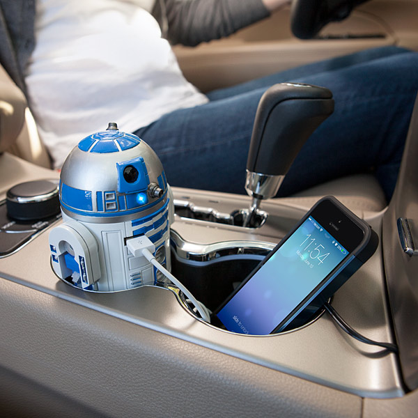 R2D2 phone charger for your car