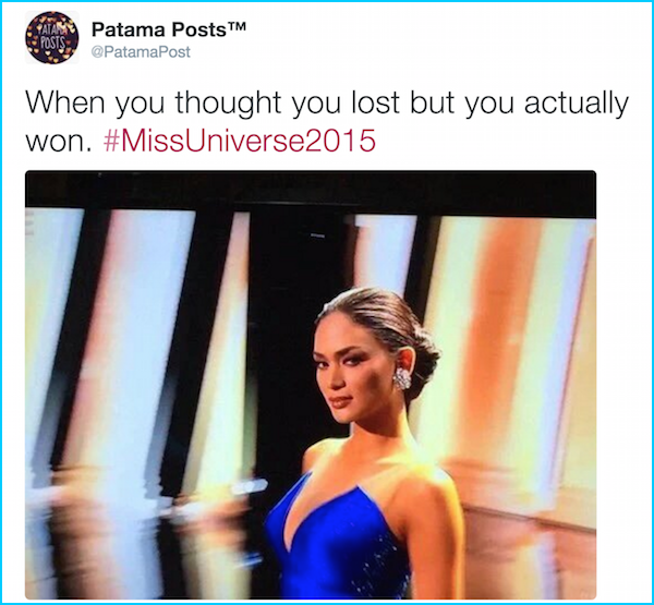 Twitter reacts to Harvey's blunder on Miss Universe