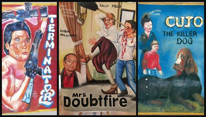 20 Hilarious and Awesome Hand Painted Movie Posters From Africa