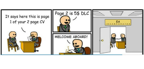 ea welcome aboard - Page 2 is 5$ Dlc It says here this is page 1 of your 2 page Cv .... ..... Welcome Aboard!