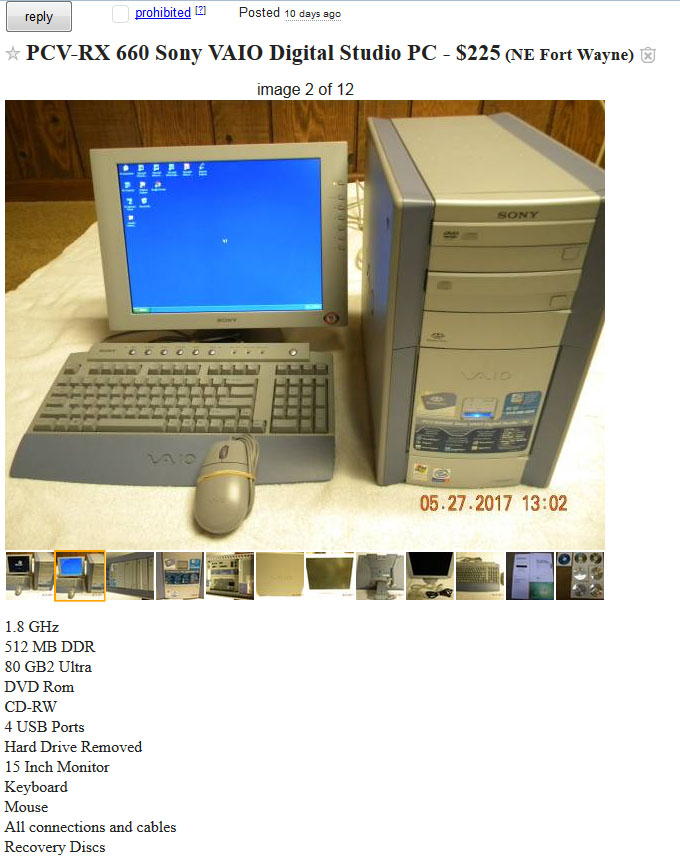 I could buy a shitty chromebook for $200, or I could buy an even more useless pile of old crap...with no hard drive.