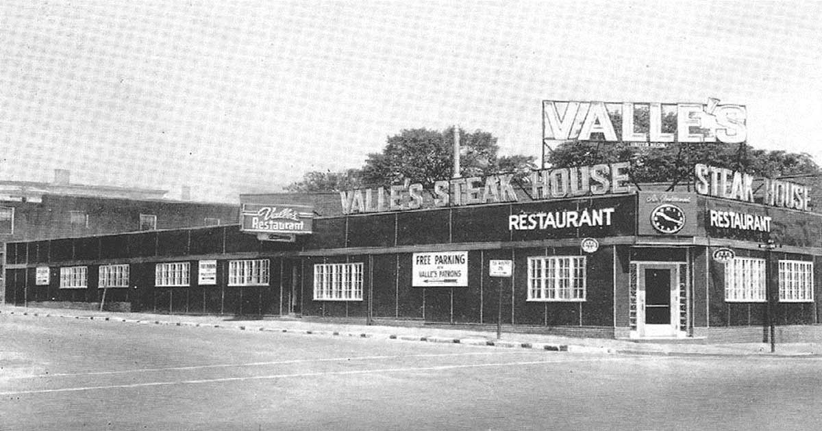 valle's steak house maine
