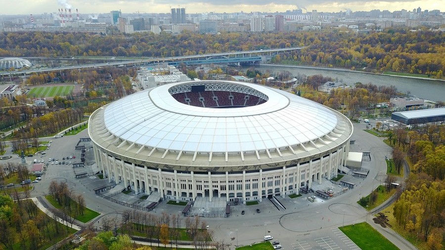 The main stadium is the Luzhniki stadium in Moscow, where the final will take place.