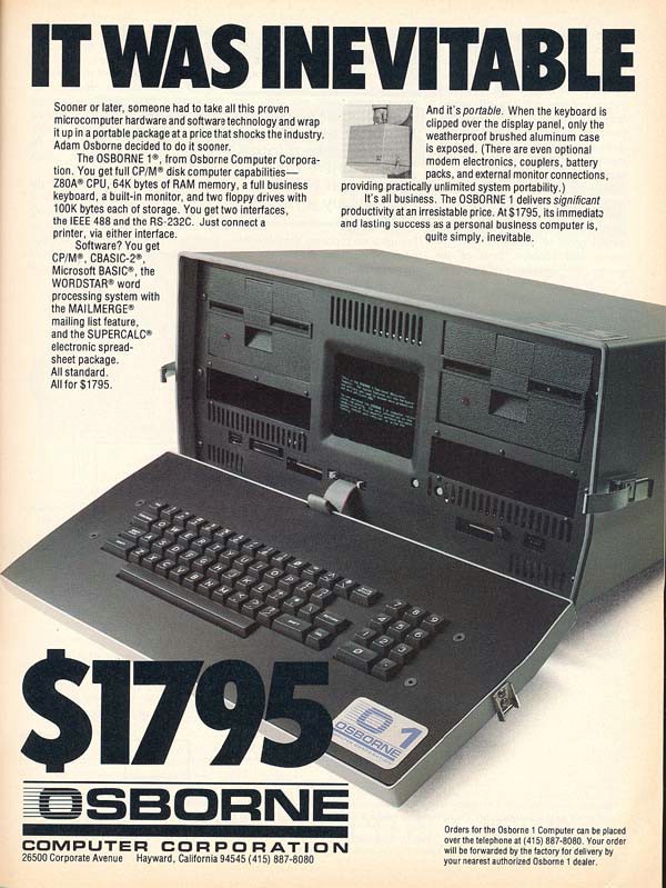 old computer advertising