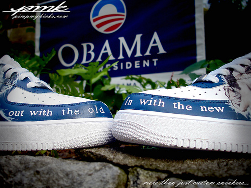 Obama Theme Shoes
