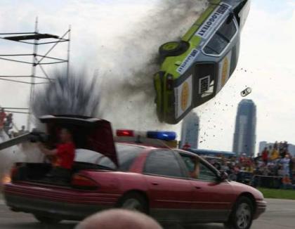 Stunt Car Explosion