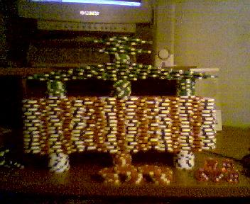 Coin And Chip Stacking