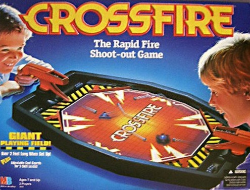 cross fire board game - Crossfire. The Rapid Fire Shootout Game Giant Playing Field! Refere