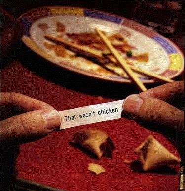 Better then the crappy messages you get in fortune cookies.