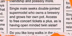 Funny Classified ads