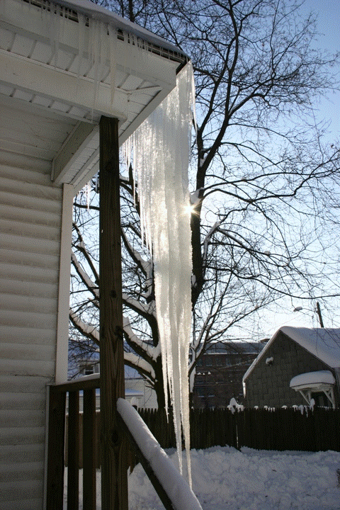 Deadly Icicles