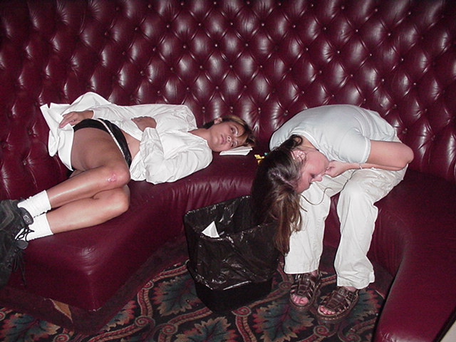 Passed Out Party Girls