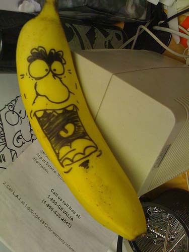 Weird Banana Art