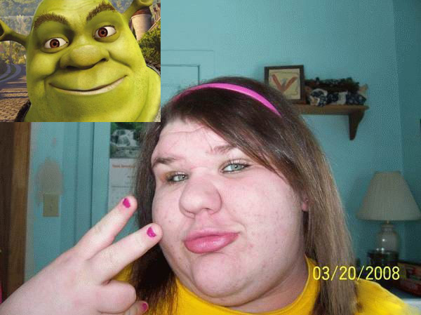 Shrek's love child from a previous relationship.
