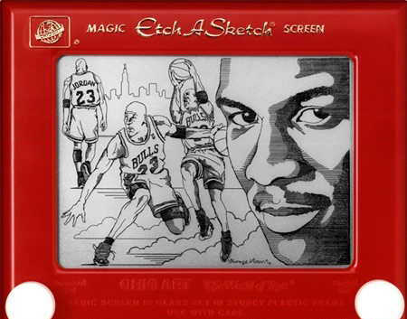 Awesome Etch-A-Sketch Drawings