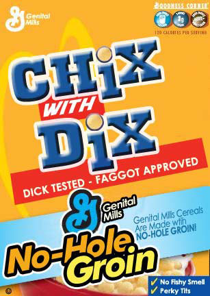 Offensive Cereal Boxes