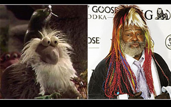 Celebrity Fraggle Look-A-Likes