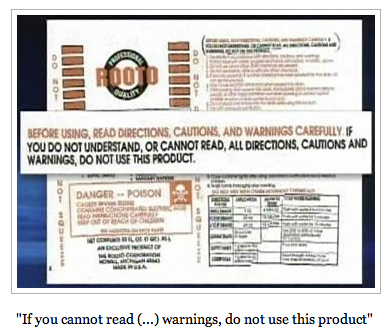 Odd Label Warnings