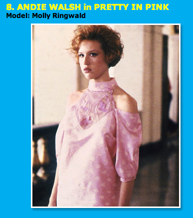 molly ringwald pretty in pink prom dress - 8. Andie Walsh in Pretty In Pink Model Molly Ringwald