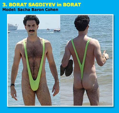 funny patents - 3. Borat Sagdiyev in Borat Model Sacha Baron Cohen