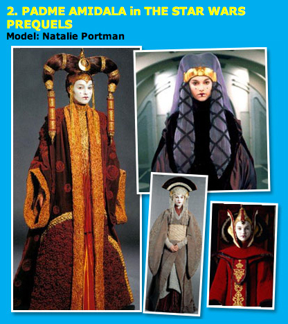 queen amidala - 2. Padme Amidala in The Star Wars Prequels Model Natalie Portman