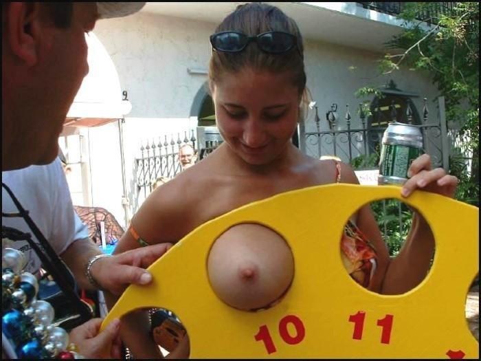 A new tool from Home Depot. Use this gauge to help with the ratings of boobs. A 10 is good, and 11 is better, but a 12 is amazing. Get yours today.