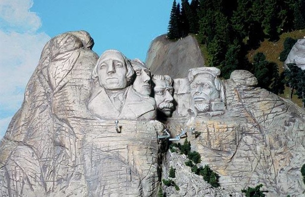 ...and Mount Rushmore. 