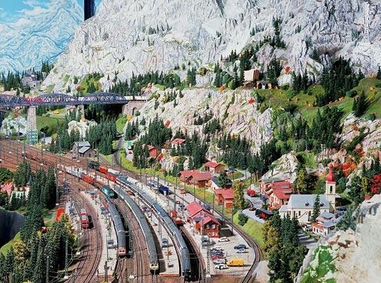 It comprises 700 trains with more than 10,000 carriages and wagons. 