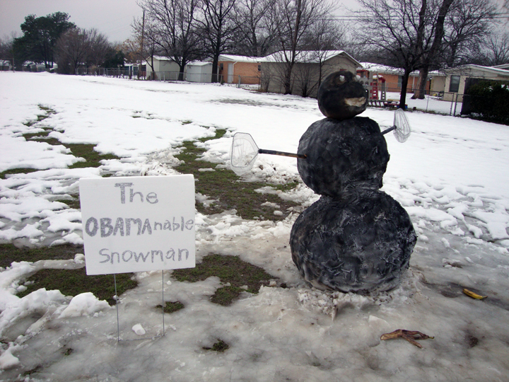 The Obamanable Snowman