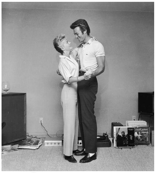 Clint Eastwood, wife Maggie