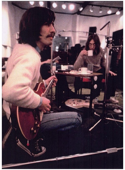 George Harrison, John Lennon