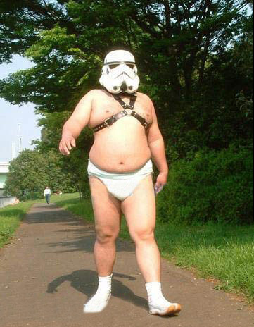 stormtroopers with high fat diets are a sad, sad thing to see