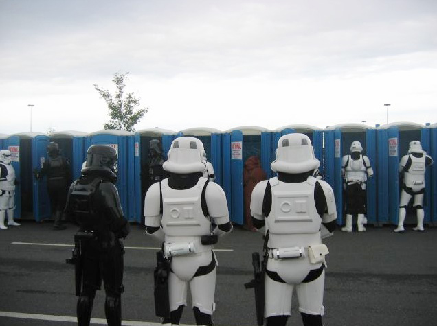 i bet they had porta-potties in the death star