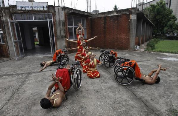 paraplegic hindu