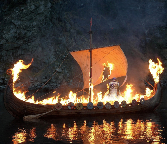 A Viking Funeral