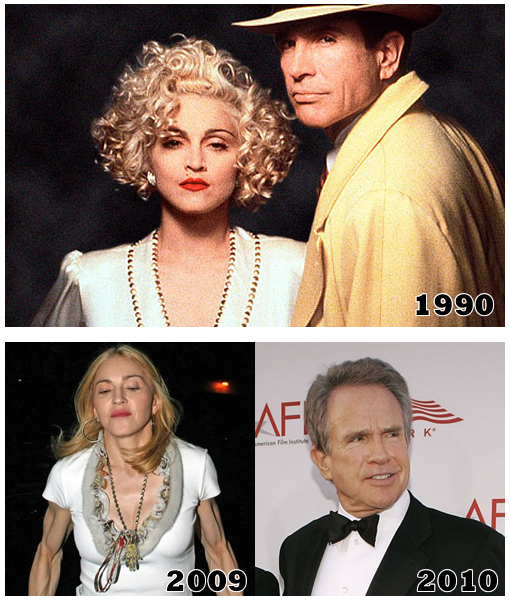 Warren Beatty & Madonna