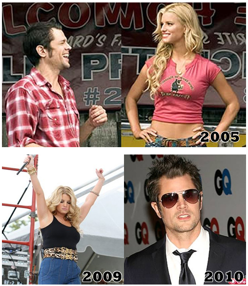 Johnny Knoxville & Jessica Simpson