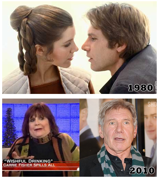 Harrison Ford & Carrie Fisher