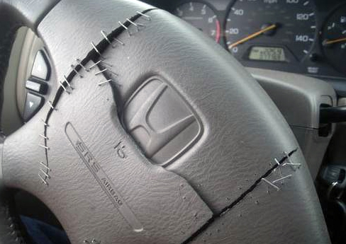 how to fix that pesky airbag that went off last time your were muddin' in your honda