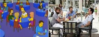 The Simpsons vs. The Hangover