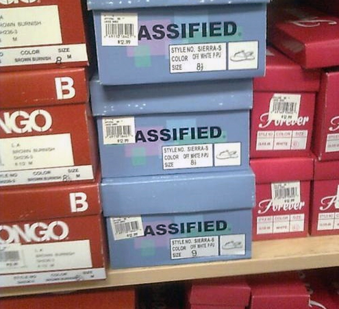 Assified Shoes? We all need them