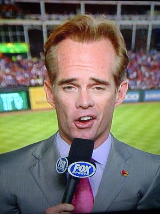 When I'm watching the World Series, I imagine Joe Buck looking like this when he is talking. Only thing worse is McCarver.