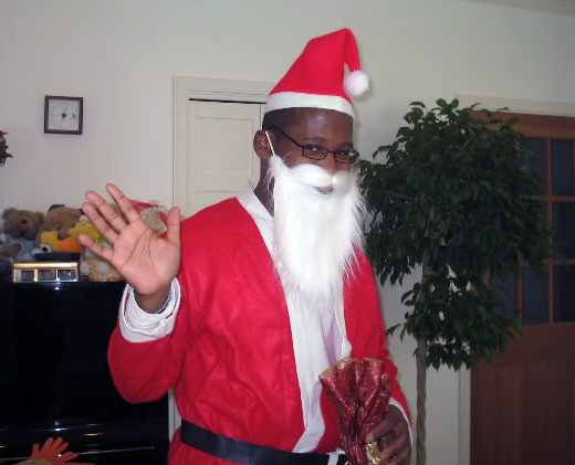 Black Santa is very confusing