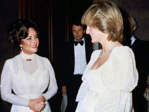 Elizabeth Taylor & Princess Diana