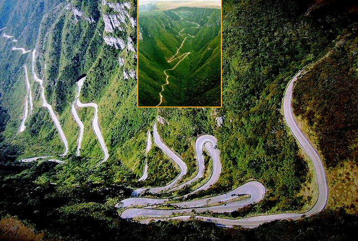 Estrada da Serra do Rio do Rasta Santa Catarina, Brazil