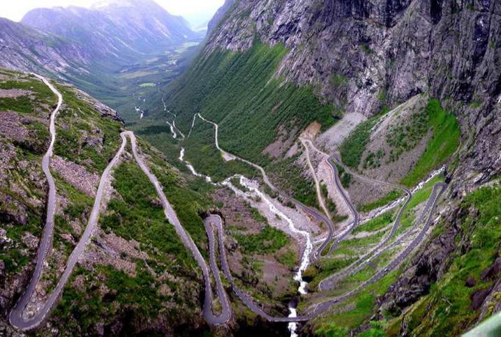 Troll Road Trollstigvei, Norway