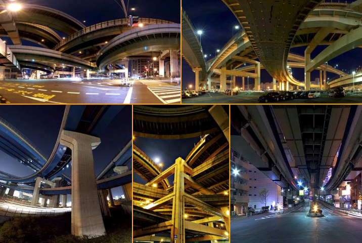 Flawless bridges of Japan