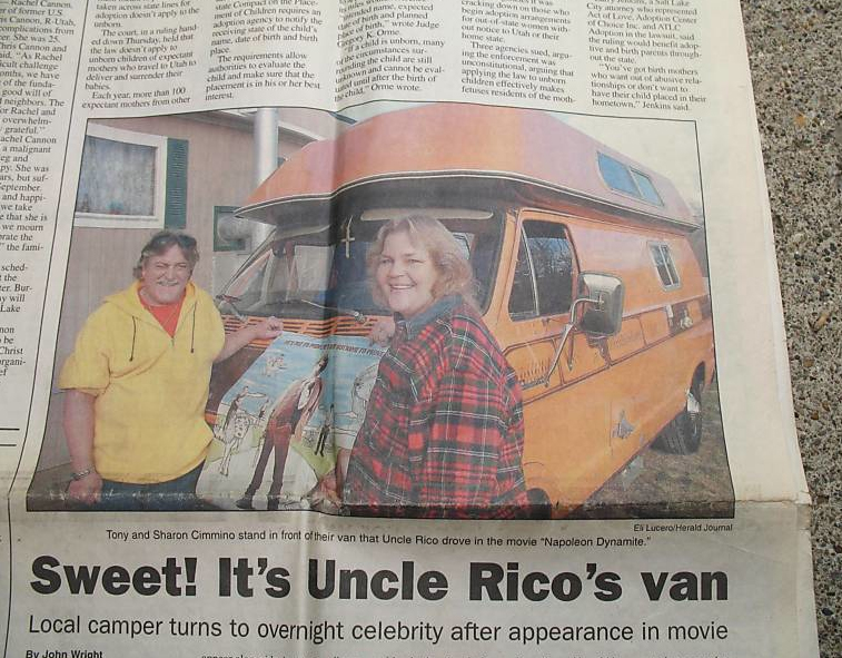 Uncle Rico's Van For Sale