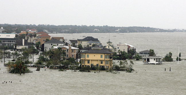 Images from Hurricane Ike
